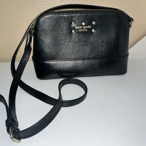 Kate Spade Black Leather Crossbody Bag